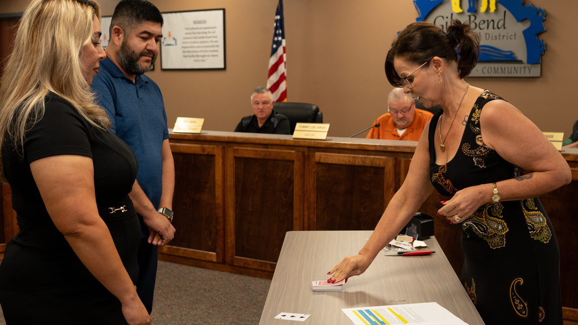 Candidate wins Gila Bend council seat for 2nd time in game of chance 