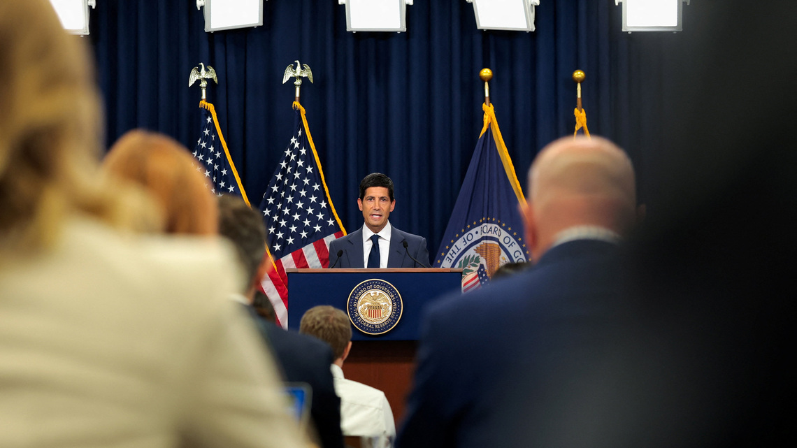 Warsh says politics played no role in Fed's rate decision by group he is 'honored' to lead 