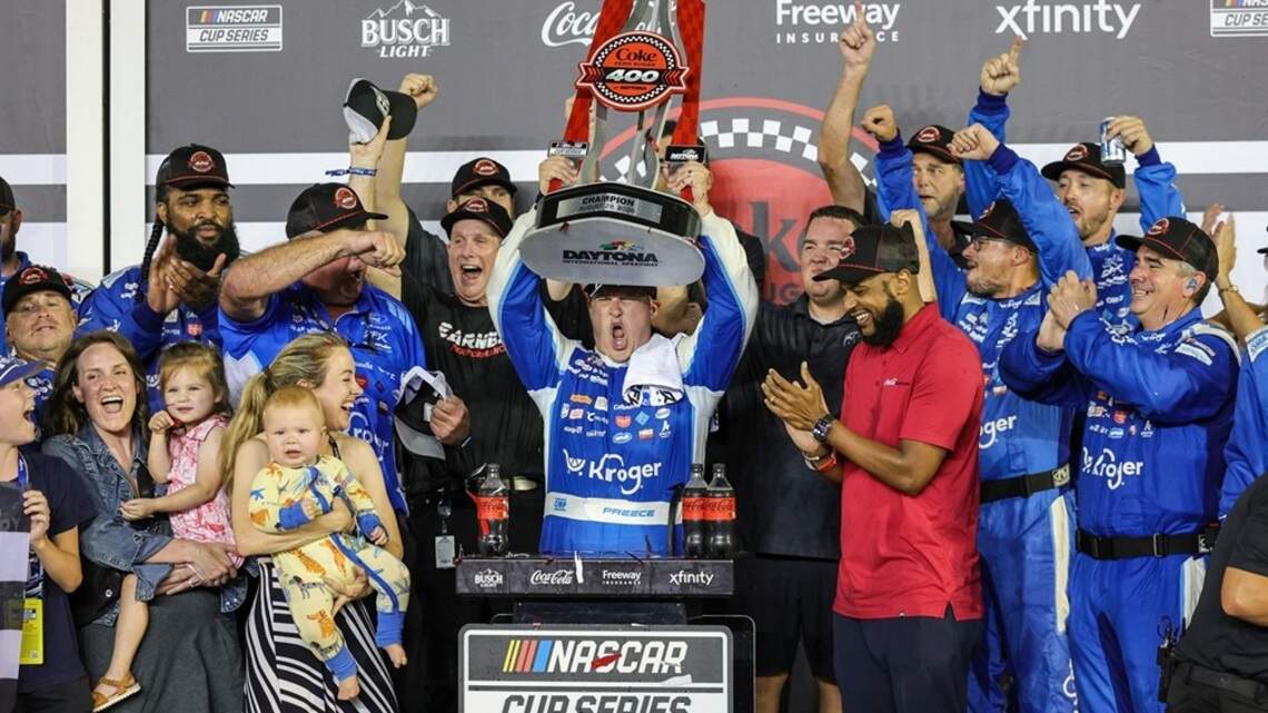 Ryan Preece advances to playoffs with Cup Series win at Daytona
