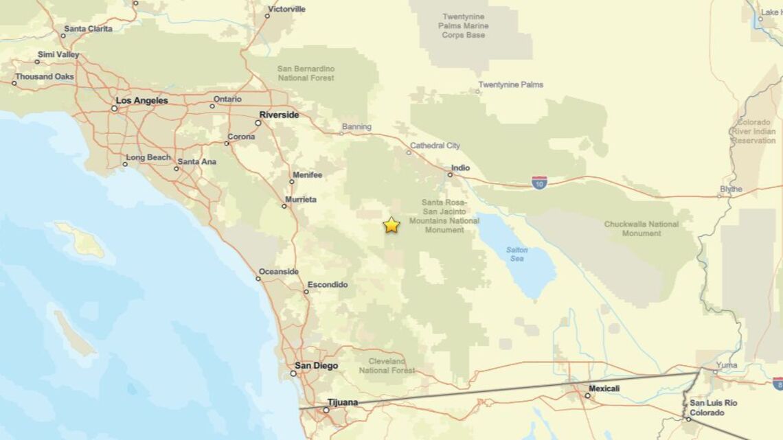 Update: Earthquake shakes region near Anza, CA on Aug. 19 - 2.3 magnitude recorded 