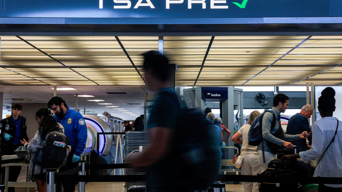 TSA officers will not be allowed to sit during ID checks at US airports