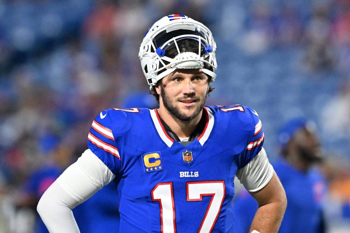  Buffalo Bills quarterback Josh Allen. Mark Konezny-Imagn Images