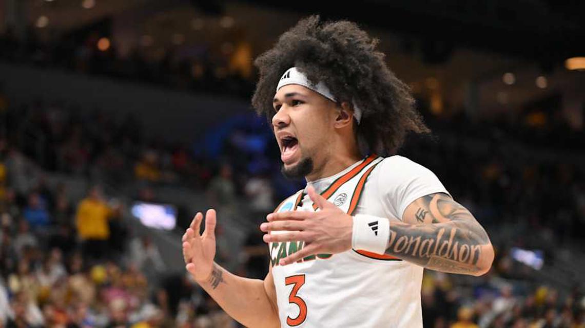 Tre Donaldson's Dagger Shot Send Miami off to a Date With Purdue