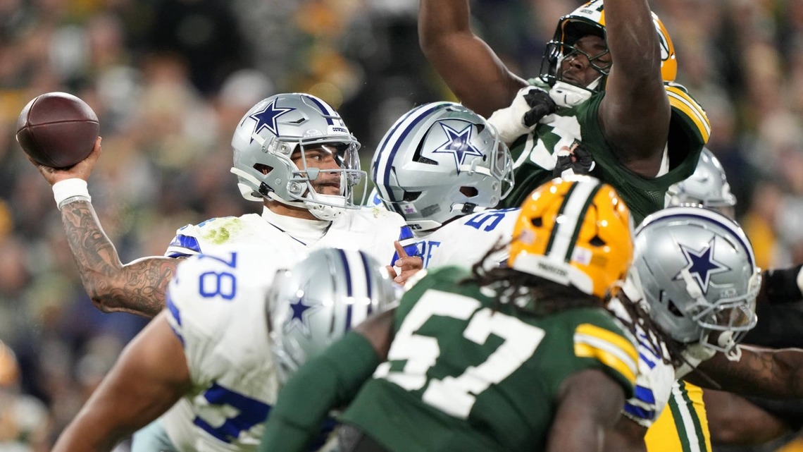 Dallas Cowboys' Problems Against the Blitz Take Center Stage After Loss to Packers 