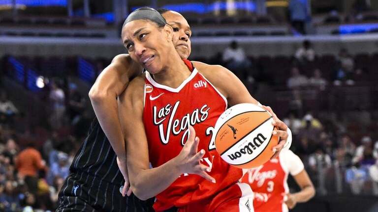 Aces star A'ja Wilson (ankle) out for Commissioner's Cup final 