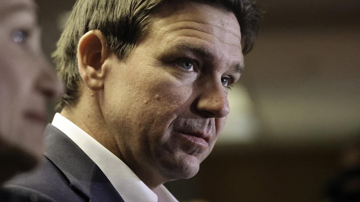 Florida Gov. Ron DeSantis, seen here in 2024, has signed into law a new congressional map. (Douglas R. Clifford/Tampa Bay Times/TNS)