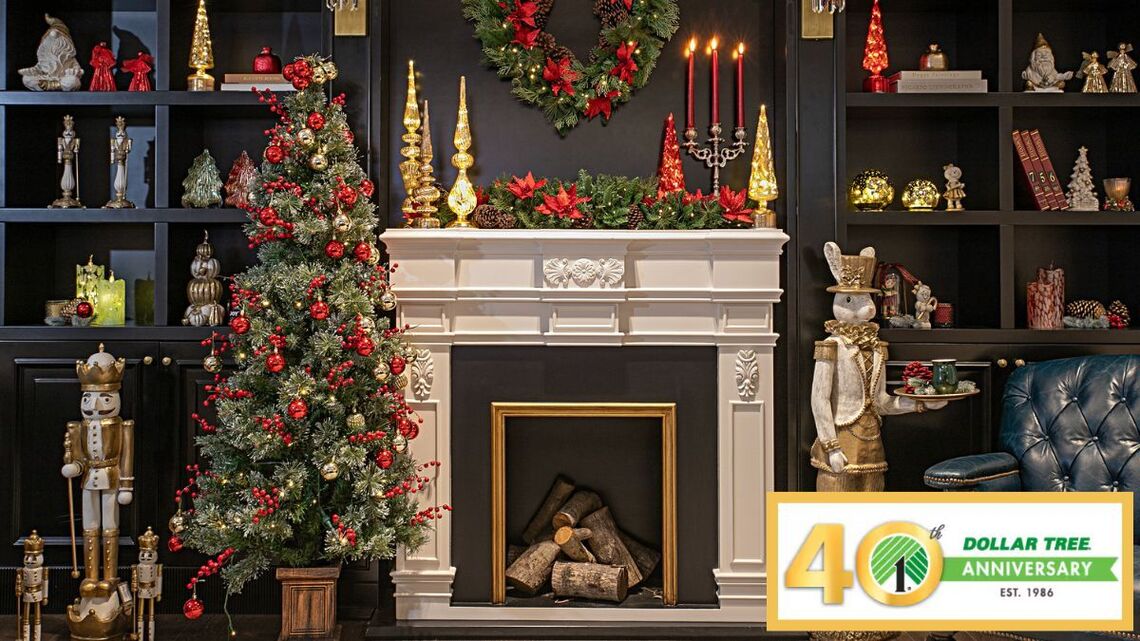 Your Fireplace Mantel Called: It Wants This $1 Dollar Tree Glow-Up