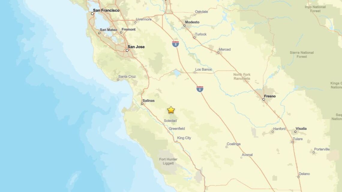 Update: Earthquake shakes region close to Pinnacles, CA on Oct. 1 - 2.3 magnitude reported 
