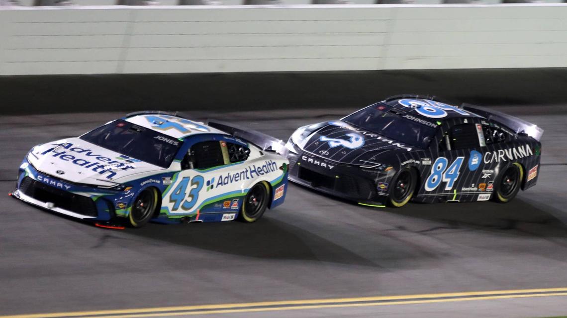 Legacy Motor Club Supporting Chevy NASCAR Driver at Nashville Superspeedway 