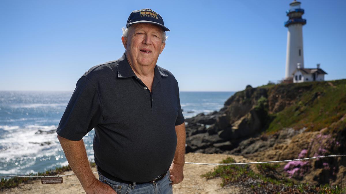 Jan Null, meteorologist and founder of Golden Gate Weather Services, stands along the coast near Pigeon Point Lighthouse in Pescadero, California, on Wednesday, March 18, 2026. (Nhat V. Meyer/Bay Area News Group/TNS)