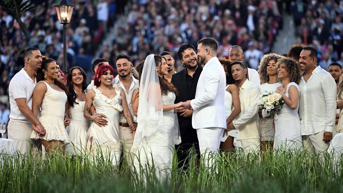 Pastor Shares How Super Bowl Wedding Happened During Bad Bunny's Show 