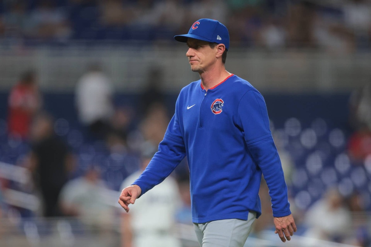  Chicago Cubs manager Craig Counsell (11) Sam Navarro-Imagn Images