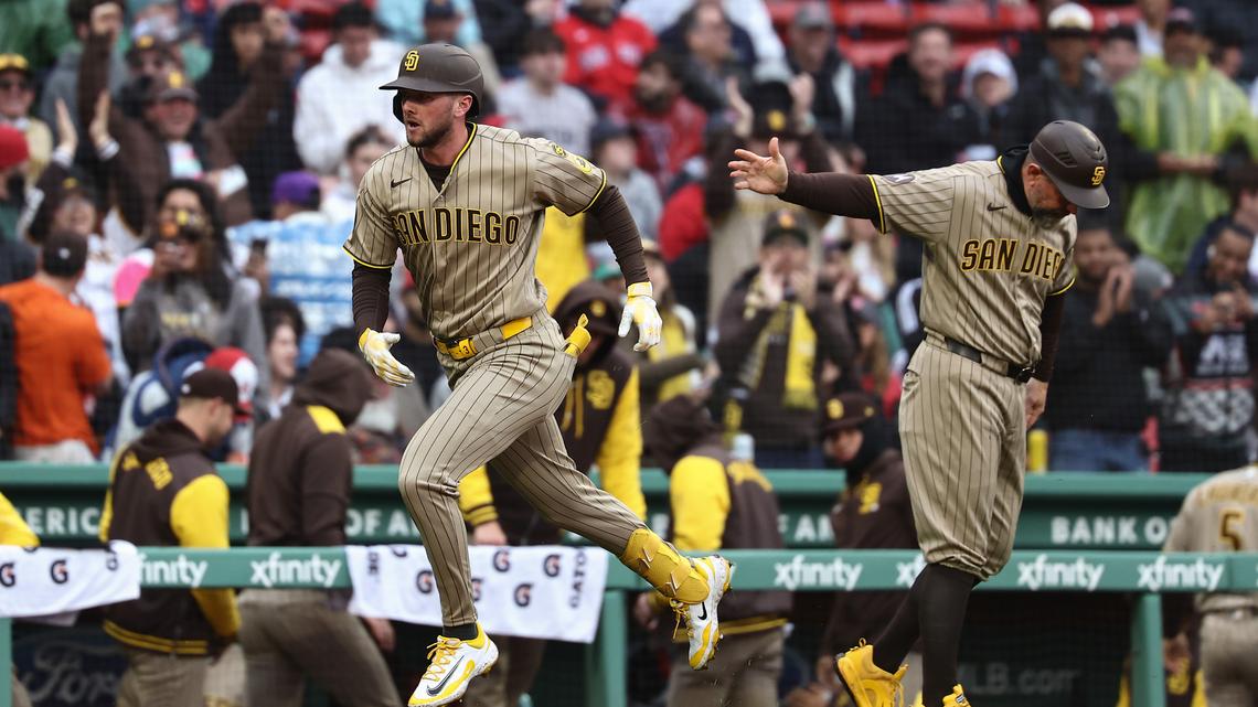 Padres beat Red Sox for first series win 