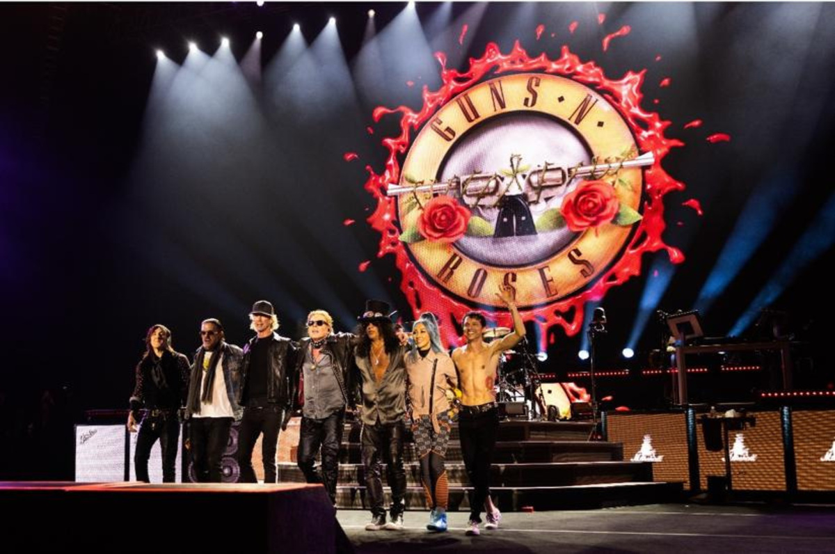 Guns N' Roses will bring new drummer Isaac Carpenter on a stadium tour that kicks off in July 2026.