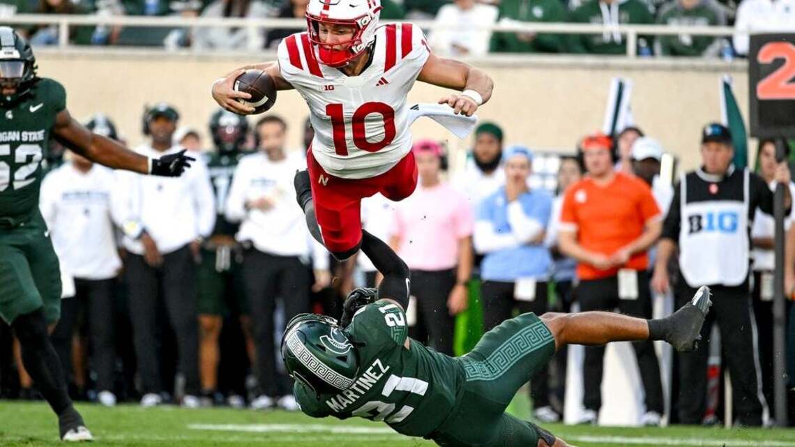 Nebraska defeats Michigan State behind ground game 