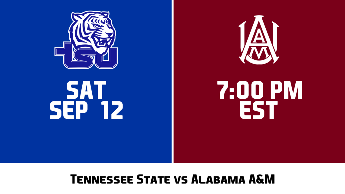Tennessee State travels to Alabama A&M for the first time in 18 years 