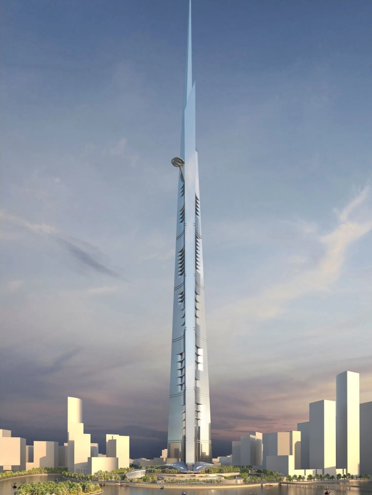  A rendering of the Jeddah Tower in Saudi Arabia. 