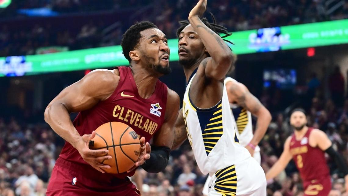 Cavs overcome slow start to beat Pacers, move to brink of top-four seed 