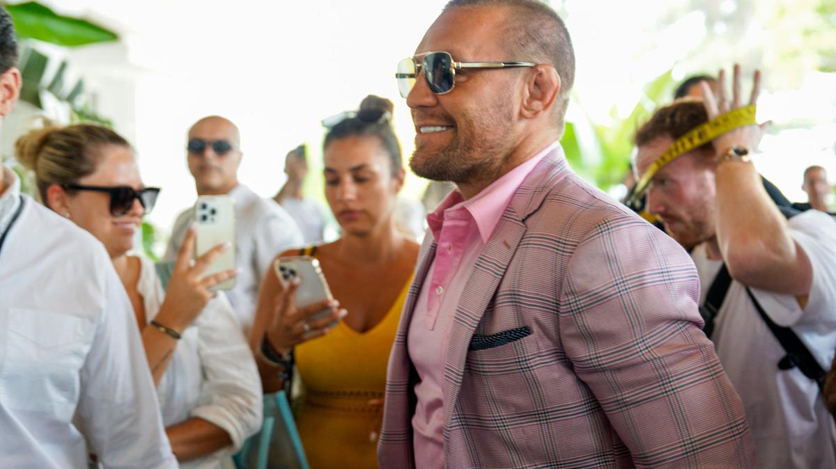 El luchador irlandés Conor Mcgregor en una imagen de archivo. EFE/ Juan Carlos Domínguez