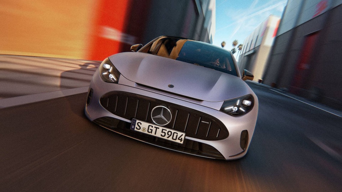 Mercedes-AMG's Entry-Level GT Packs 536 HP and a Fake Straight-Six 
