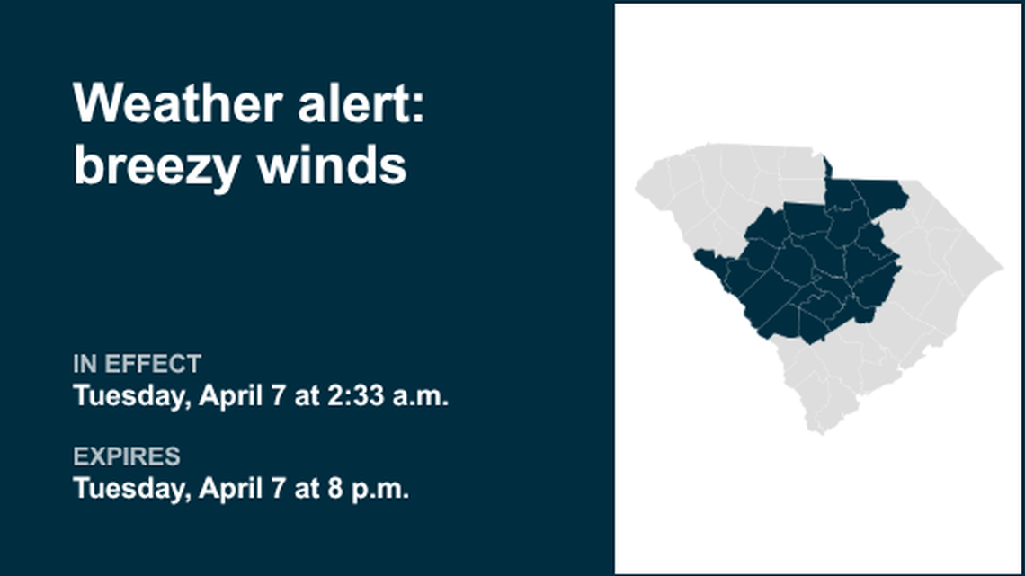 Weather alert issued for Midlands until Tuesday evening