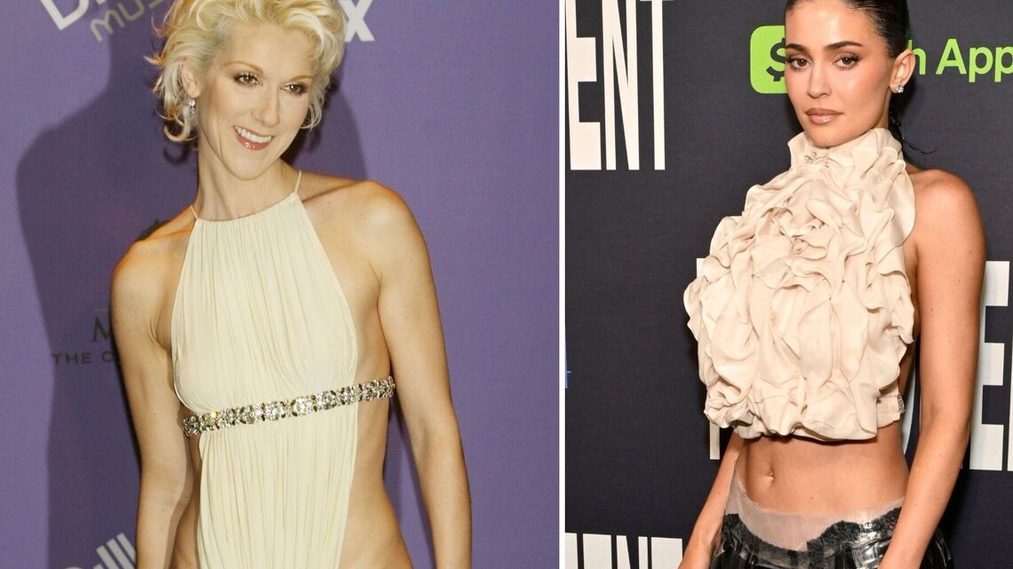 Kylie Jenner's Controversial Wedding Guest Dress Was Worn by Celine Dion 