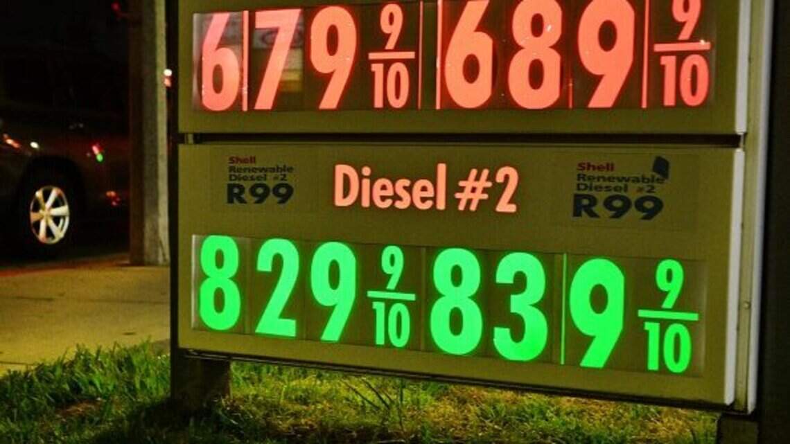 Trump says he supports a ban on US diesel exports to ease prices