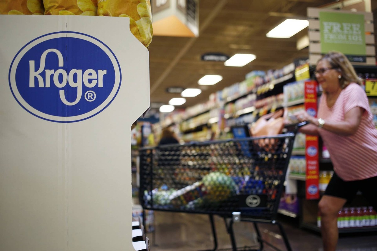  Kroger CEO Greg Foran says the chain is seeing weekly grocery stock-ups disappear in favor of smaller, promotion-driven trips as household budgets grow increasingly strained. Getty Images