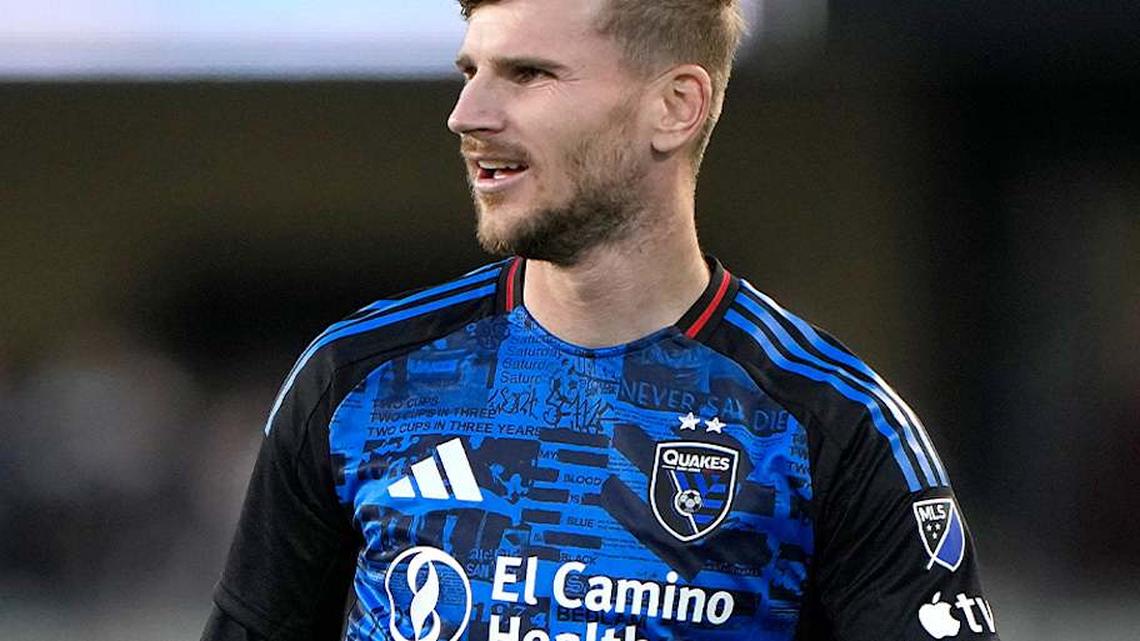  Timo Werner has scored four goals and five assists in seven MLS games. | Thearon W. Henderson/Getty Images 