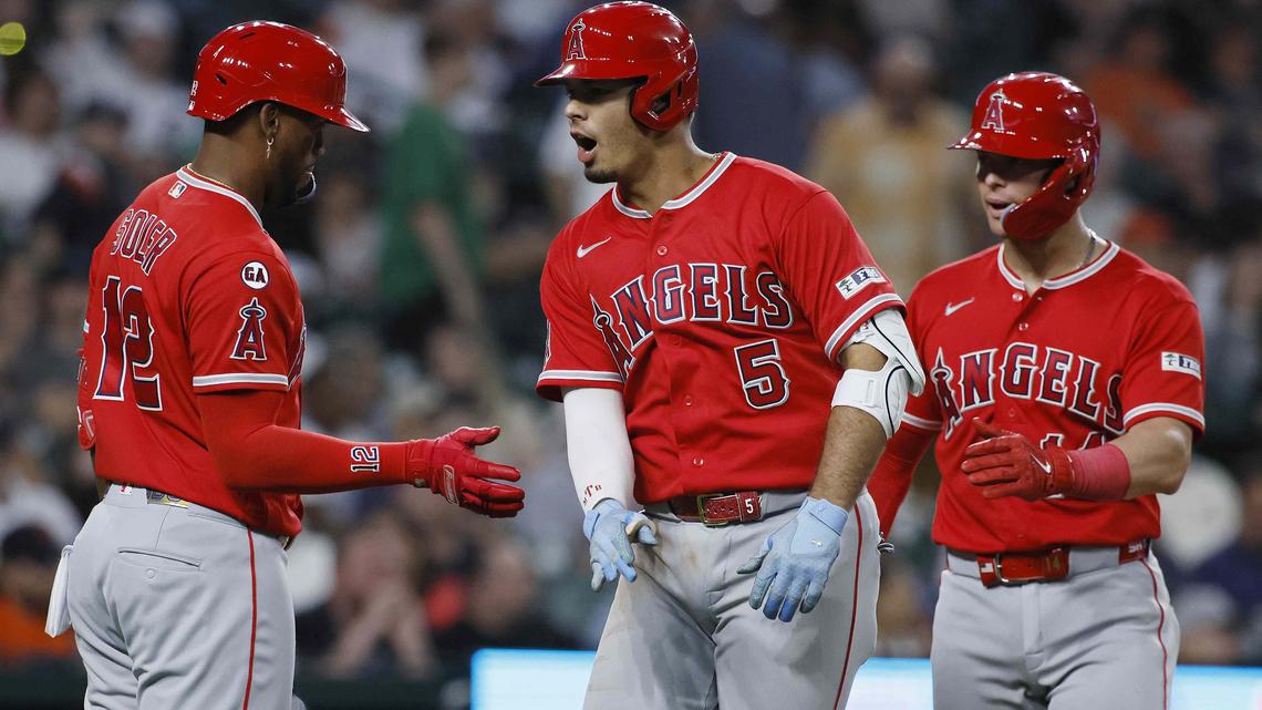 Vaughn Grissom's grand slam leads Angels to 4th consecutive victory 