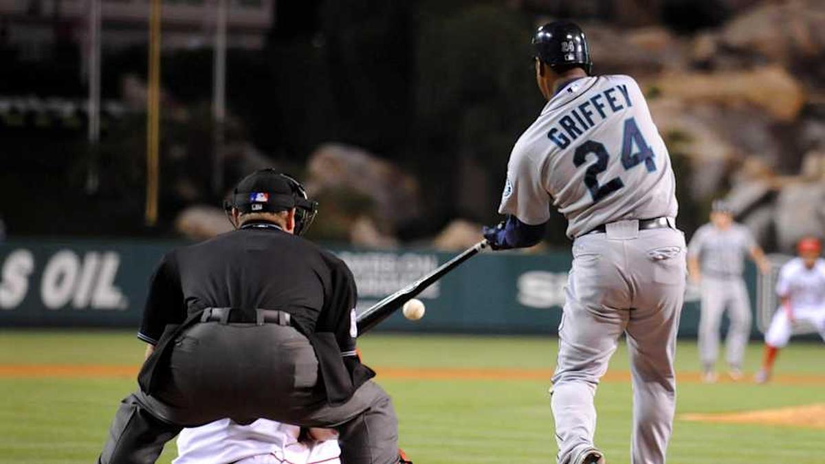  Ken Griffey Jr. was a five-tool player who brought excitement to every game he played. | Kirby Lee-Imagn Images 