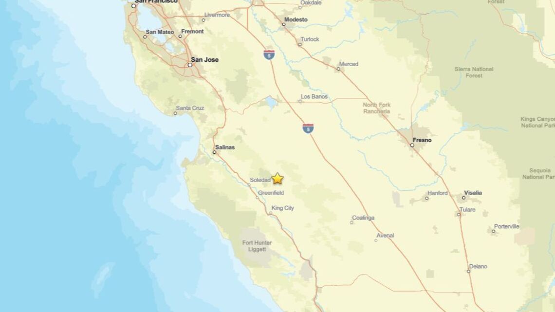 Update: Oct. 2 - 2.3 magnitude earthquake registered near Pinnacles, CA 