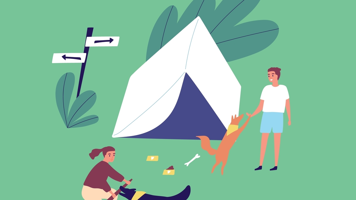 Safety tips for camping with your pup