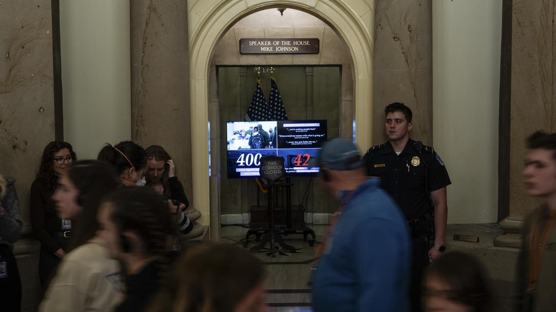 House Republicans pass bill that extends shutdown, sets up fight with Senate