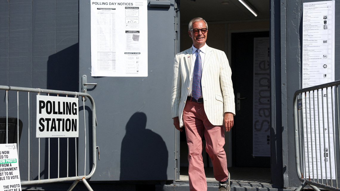 Reform UK's Nigel Farage to avoid election count against Count Binface