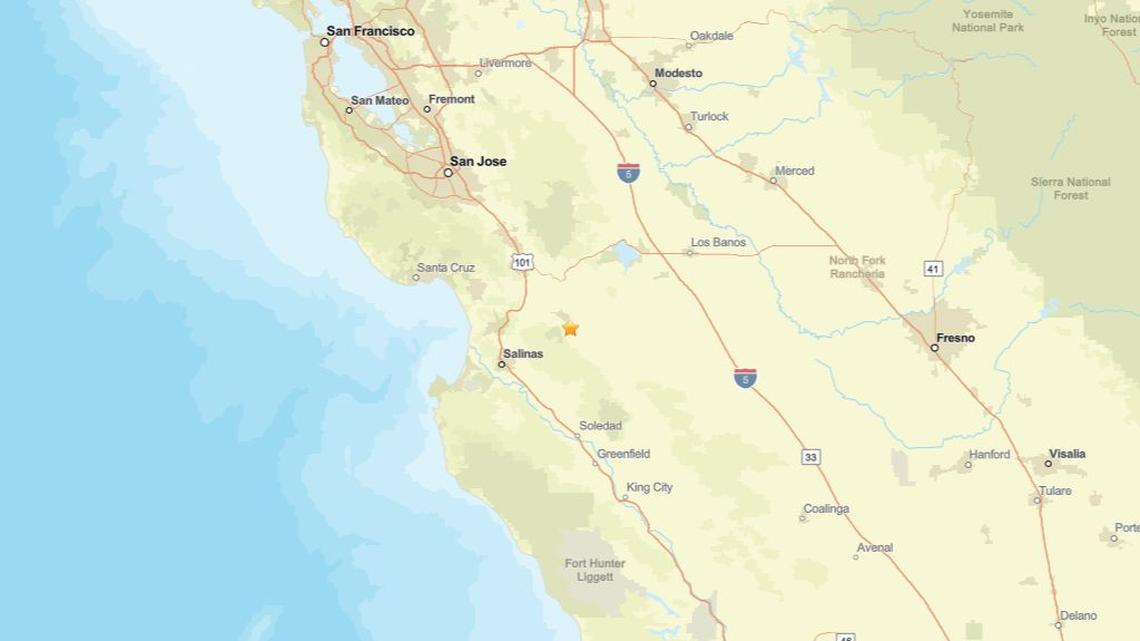 2.1 magnitude earthquake shakes close to Ridgemark, CA on May 8 