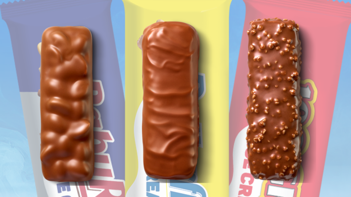 Butterfinger, Baby Ruth, and 100 Grand Ice Cream Candy Bars Finally Launch Nationwide-Here's Where 