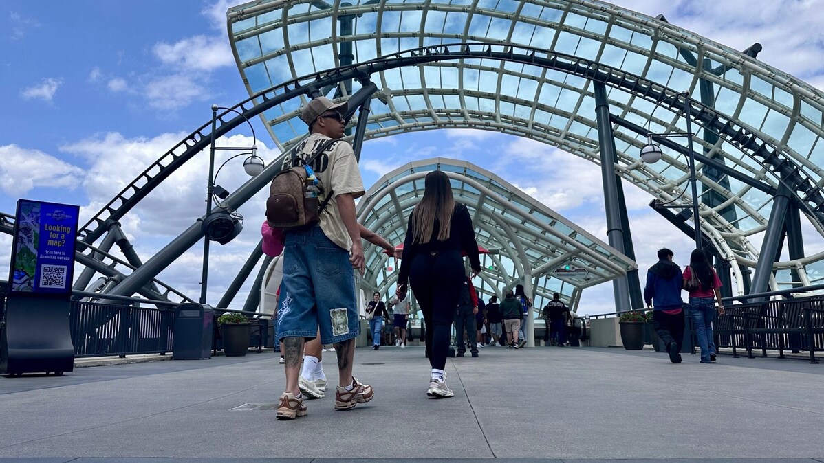 The StarWay loop on Fast & Furious: Hollywood Drift at Universal Studios Hollywood. (Photo by Brady MacDonald, Orange County Register/SCNG)