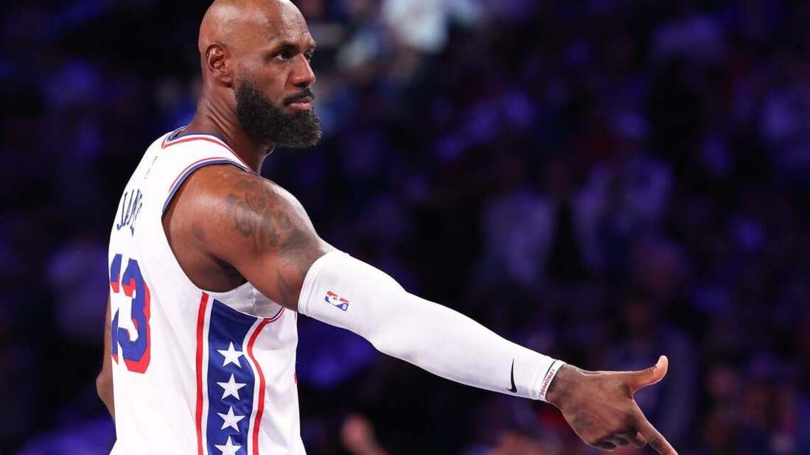 LeBron James says center role is temporary: 'We got an MVP'
