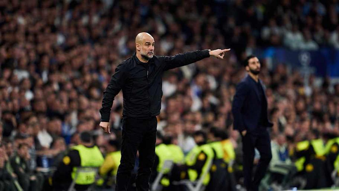  Pep Guardiola would be a dream scenario for the USMNT. | Daniela Porcelli/Sports Press Photo/Getty Images 