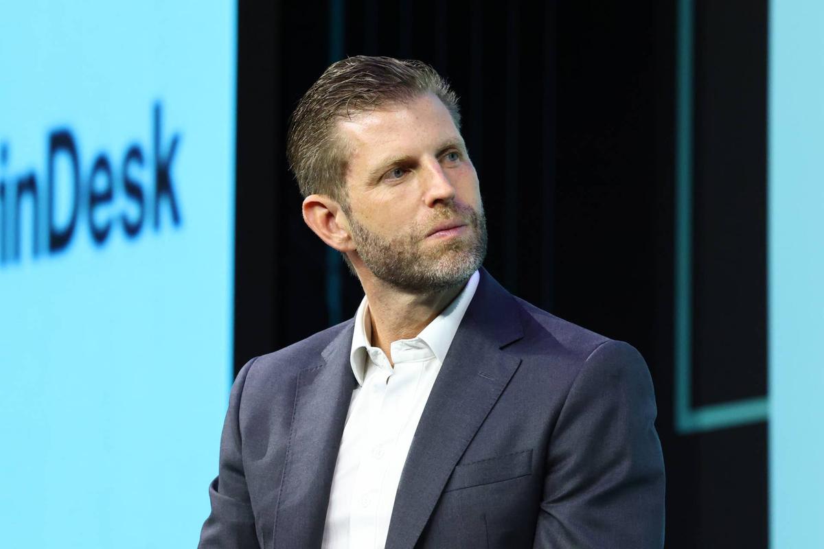  Eric Trump states family assets are invested in a blind trust 