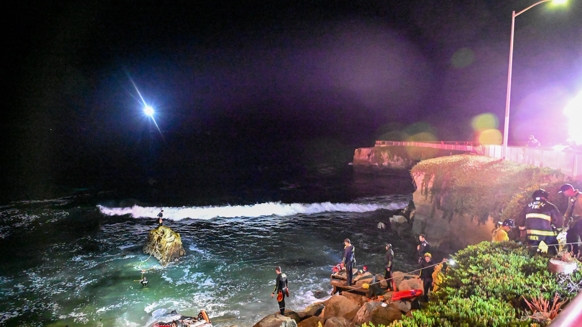 UC Santa Cruz student dies after vehicle plunges off cliff; the other occupant survived 