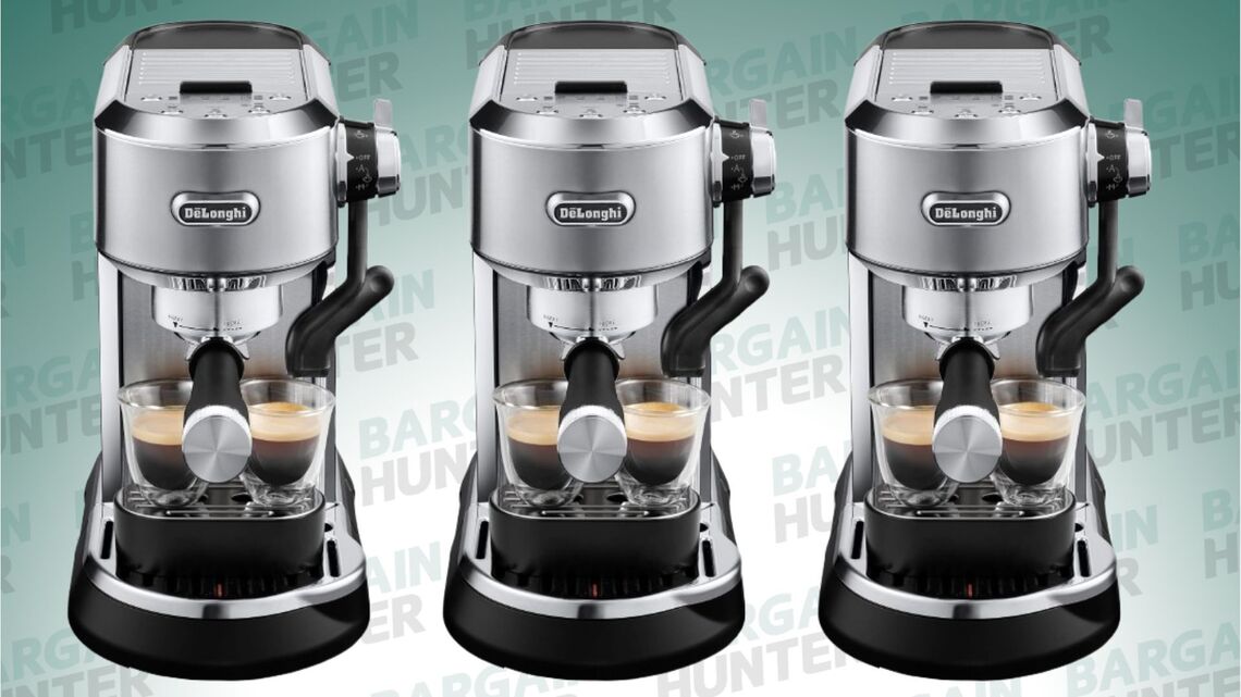 Snag This Compact De'Longhi Espresso Machine While It's Half Off on Amazon 