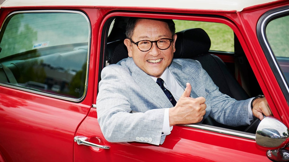 Toyota's Chairman Is Still Fighting for Gas Engines in an Electric World 