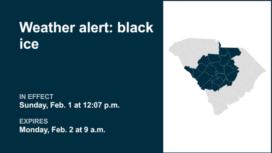 Weather alert active for Midlands until Monday morning 