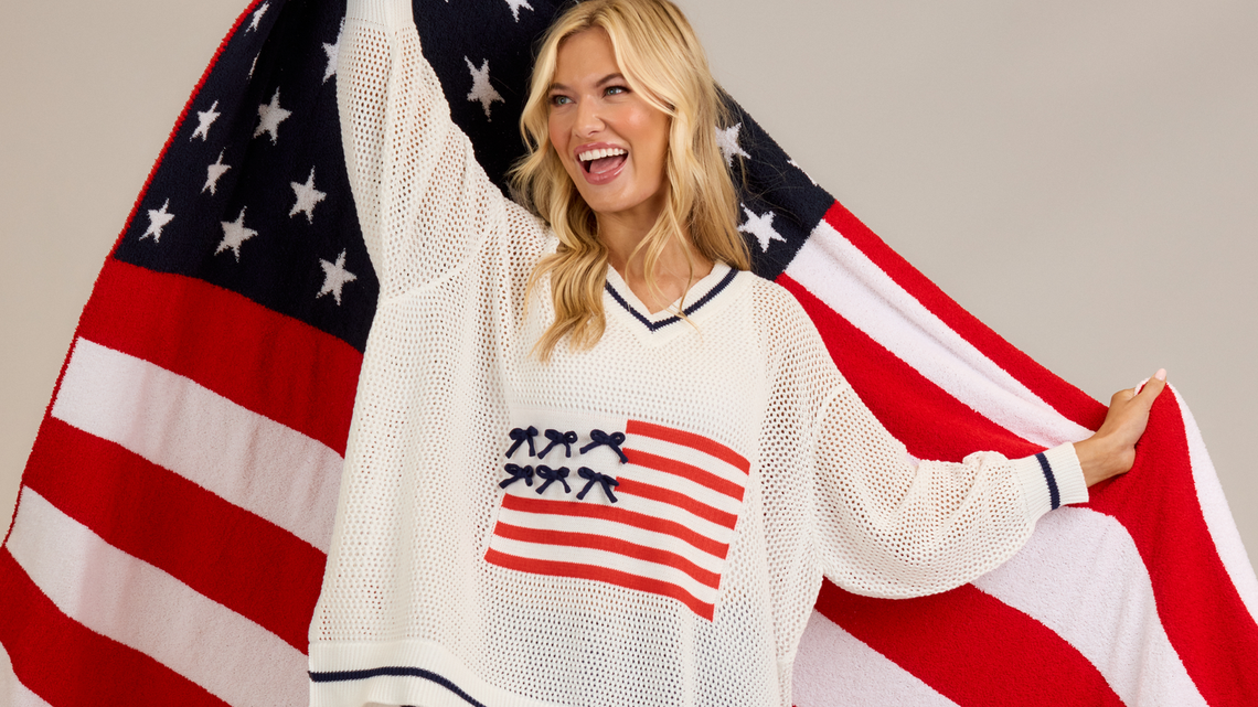 Red, White and Blue Savings! You'll Wear This Festive Top to Every Summer Barbecue 