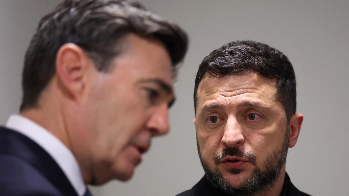 Zelenskiy receives full-throated UK support after Trump turns on him