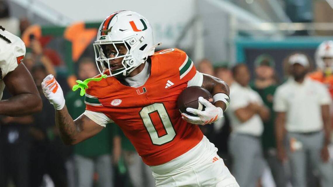 Next Man Up for No. 6 Miami's Running Back Room