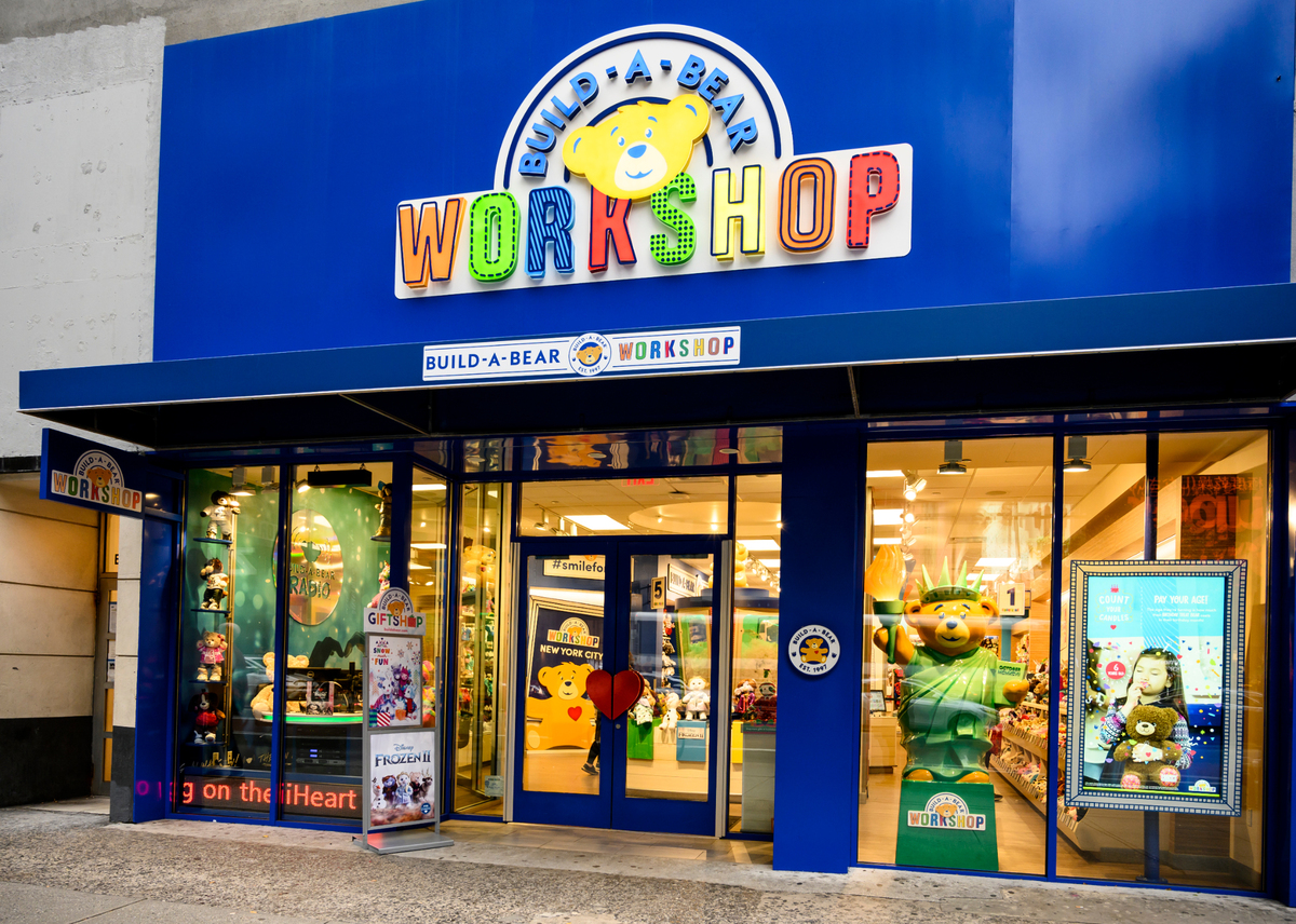 Build-A-Bear Workshop on 34th street in Manhattan.