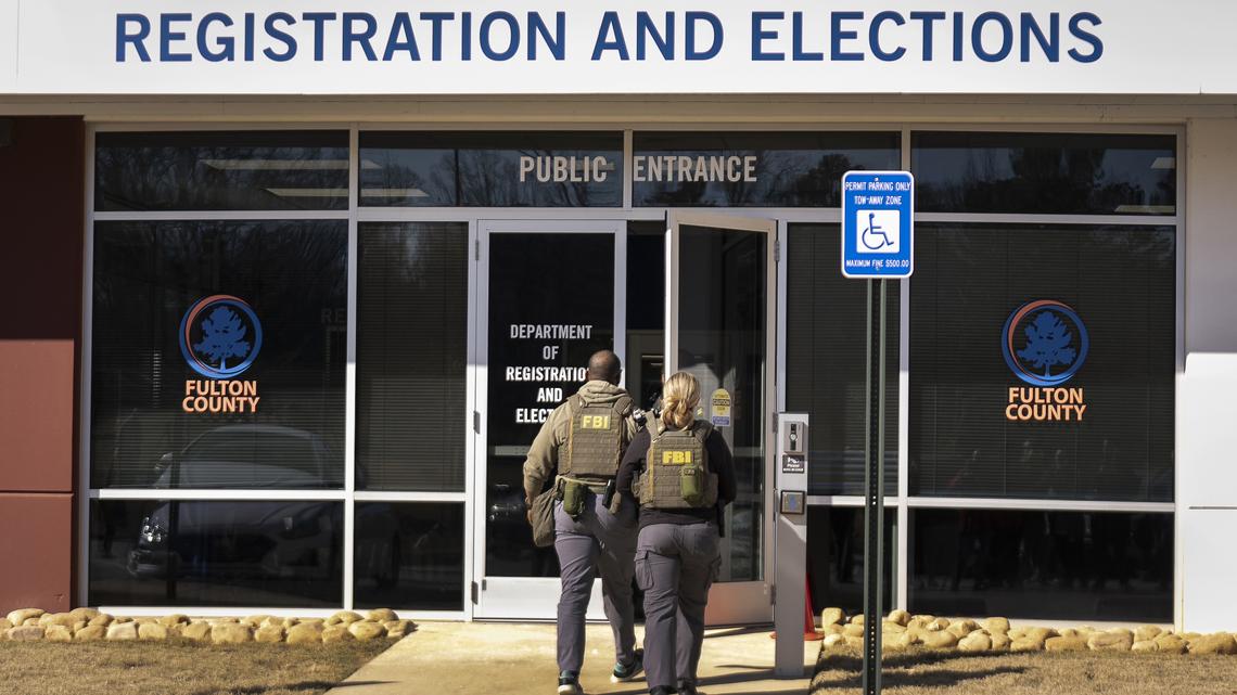 Justice Dept. demands names of 2020 election workers in Georgia